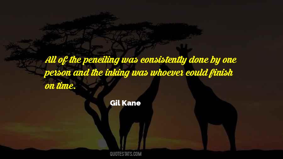 Gil Kane Quotes #753894