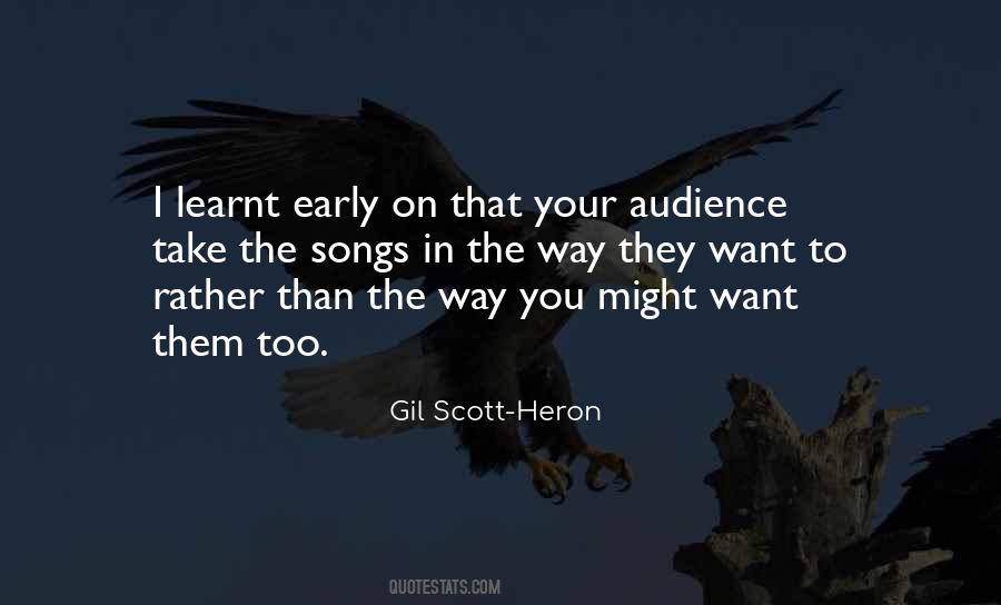 Gil Scott-Heron Quotes #1211037