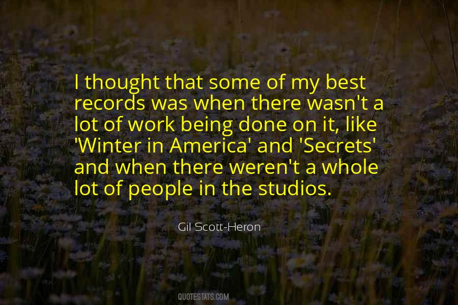 Gil Scott-Heron Quotes #375926