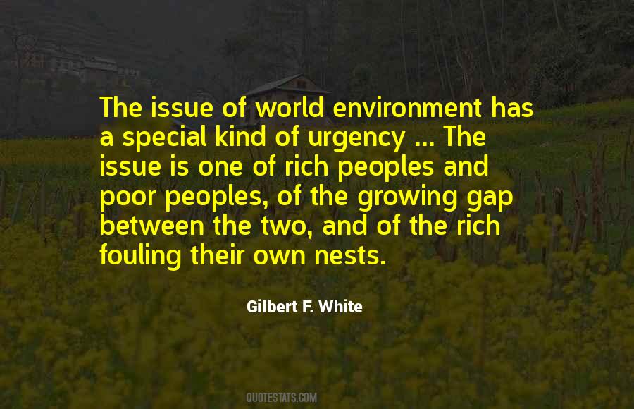 Gilbert F. White Quotes #1442908