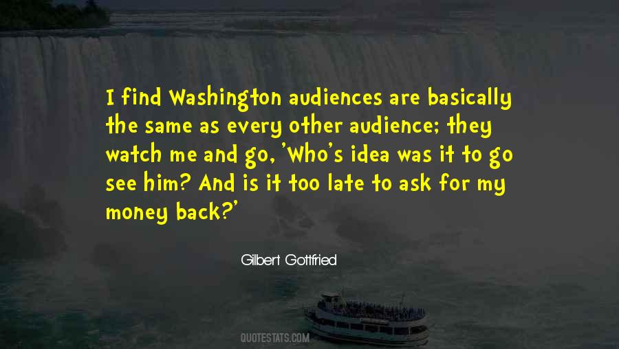 Gilbert Gottfried Quotes #1070293