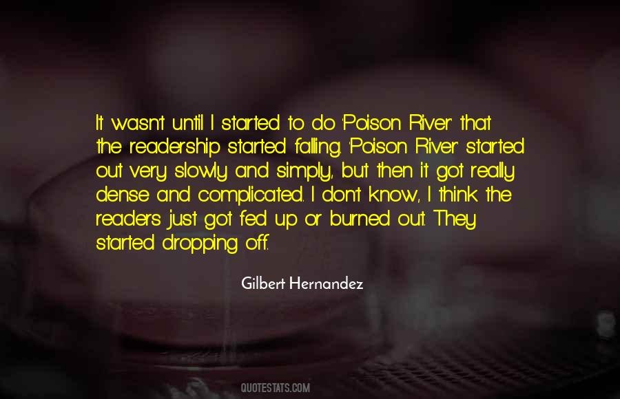 Gilbert Hernandez Quotes #242709