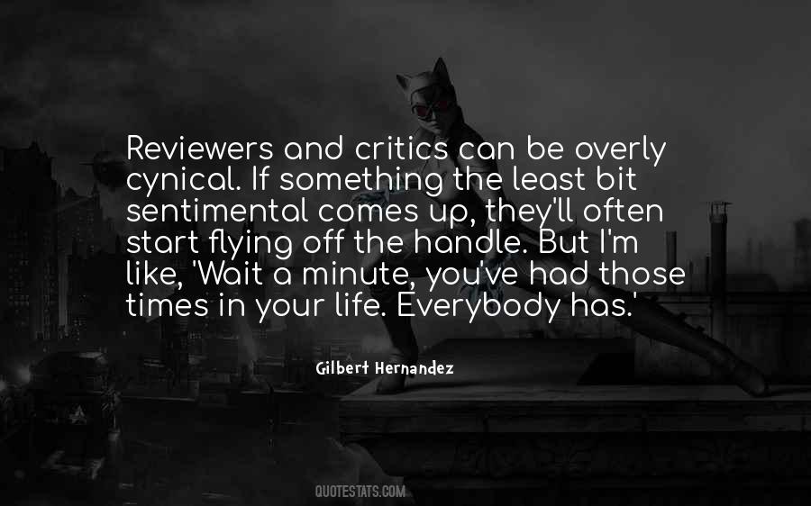 Gilbert Hernandez Quotes #587802