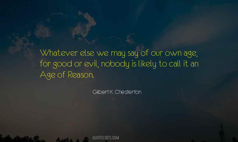 Gilbert K. Chesterton Quotes #438647