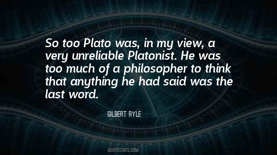 Gilbert Ryle Quotes #1246820