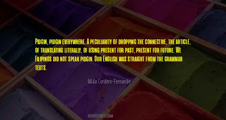 Gilda Cordero-Fernando Quotes #1807958
