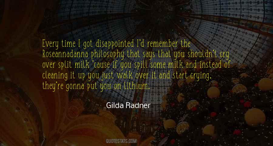 Gilda Radner Quotes #1416775