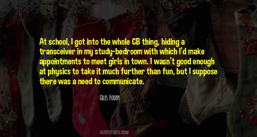 Giles Foden Quotes #360034