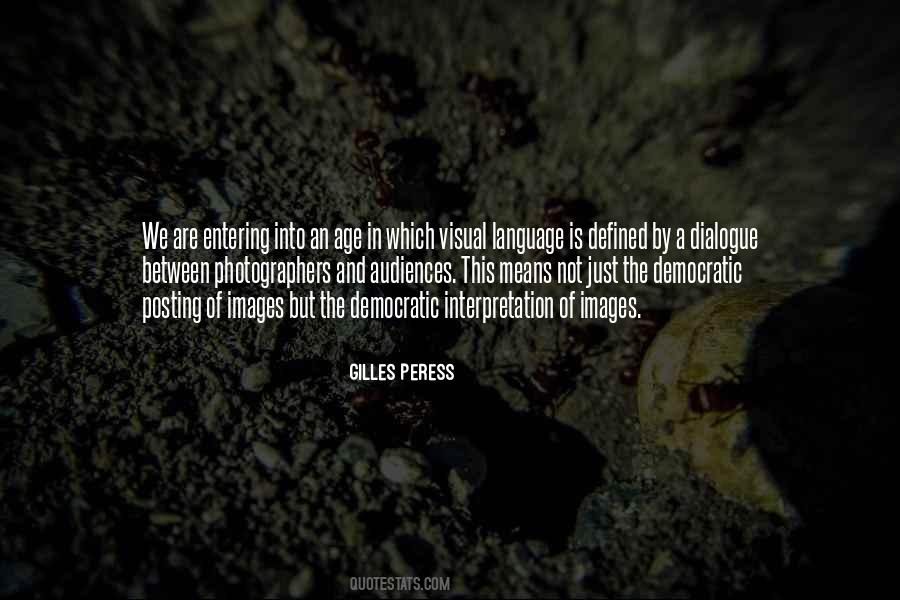 Gilles Peress Quotes #356976