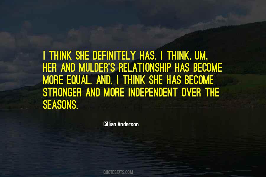 Gillian Anderson Quotes #127536