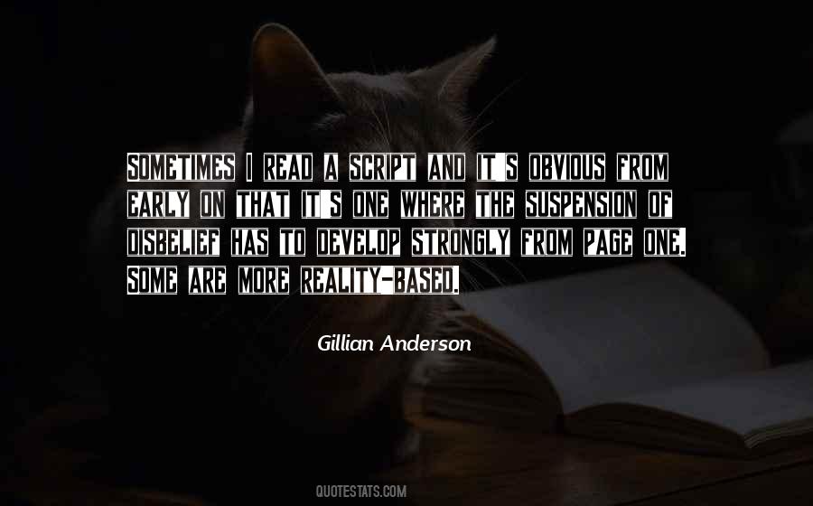 Gillian Anderson Quotes #218031