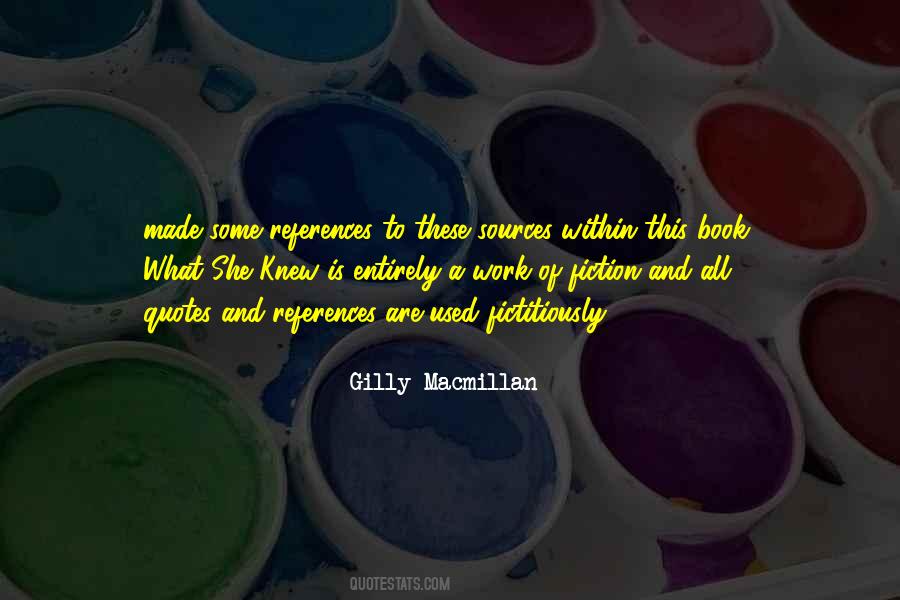 Gilly Macmillan Quotes #695523