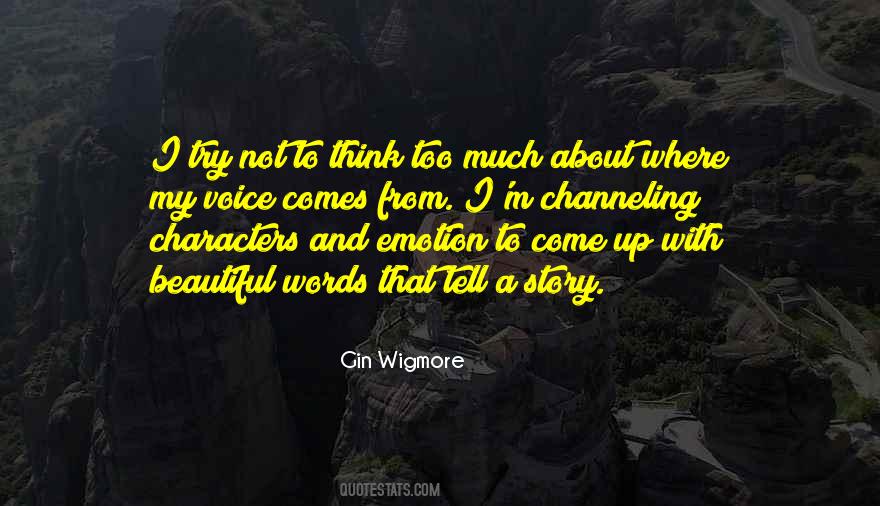 Gin Wigmore Quotes #735106