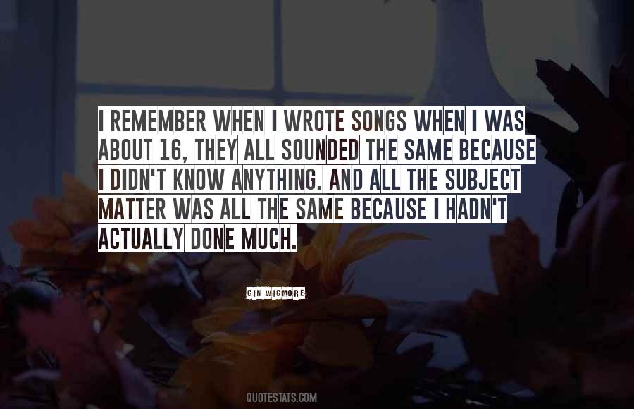 Gin Wigmore Quotes #75461