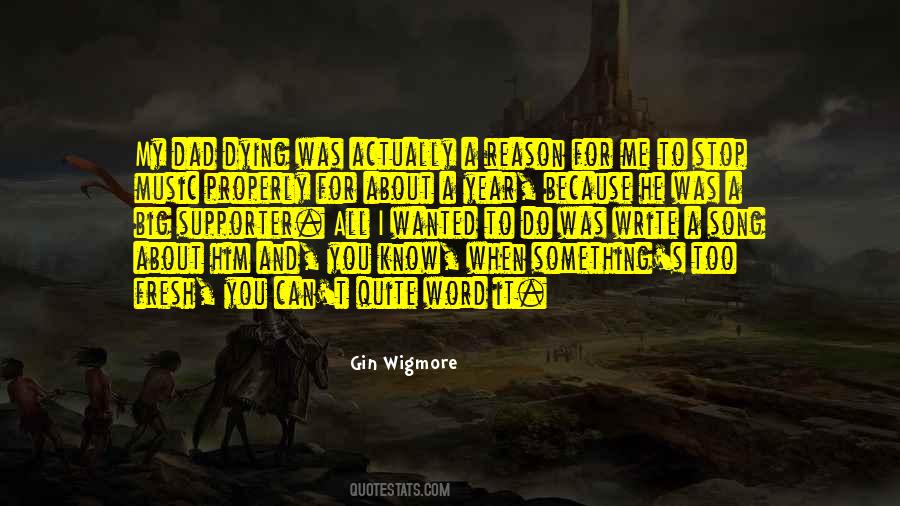 Gin Wigmore Quotes #89442
