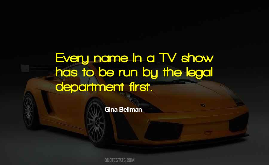 Gina Bellman Quotes #60163