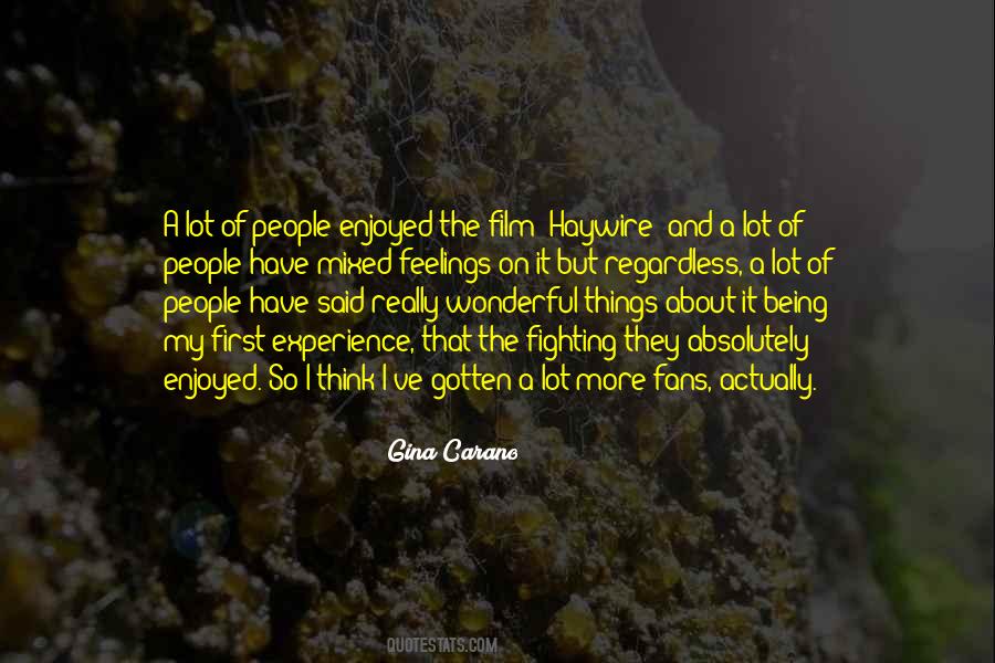 Gina Carano Quotes #1306495