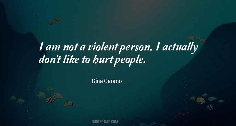 Gina Carano Quotes #1835528