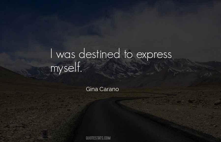 Gina Carano Quotes #420702