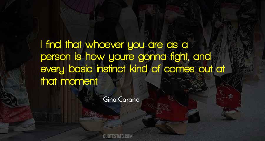 Gina Carano Quotes #972821
