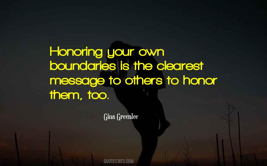 Gina Greenlee Quotes #1420000