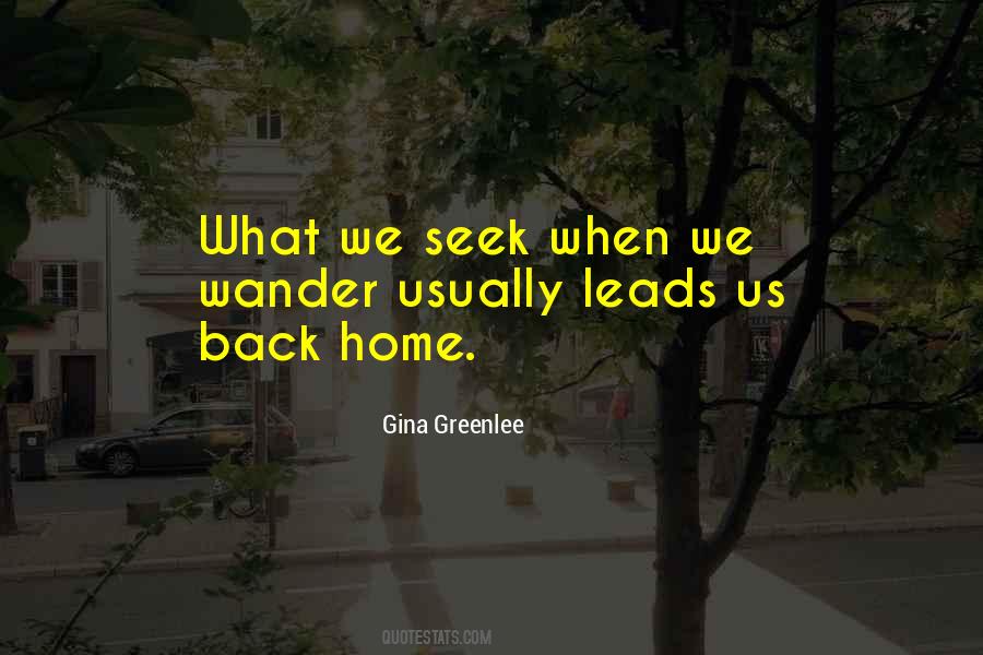 Gina Greenlee Quotes #1721678