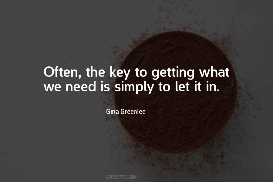 Gina Greenlee Quotes #1784955
