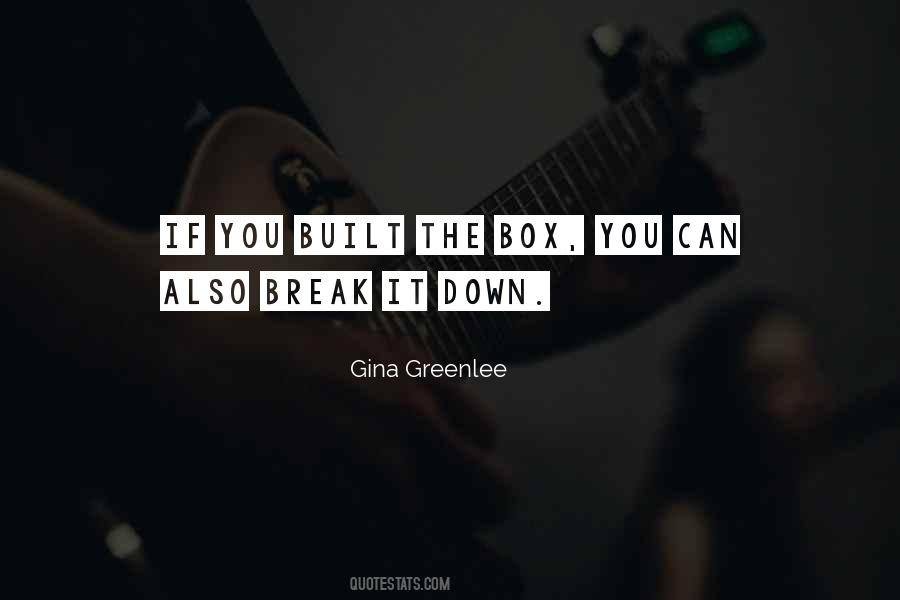 Gina Greenlee Quotes #543491