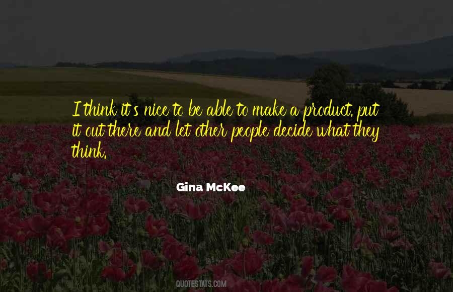 Gina McKee Quotes #282248