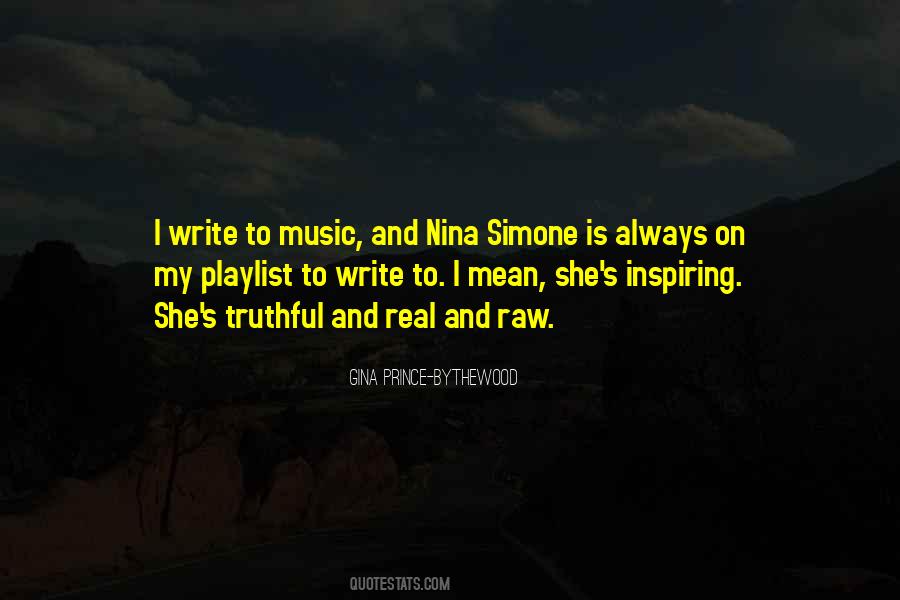 Gina Prince-Bythewood Quotes #104672