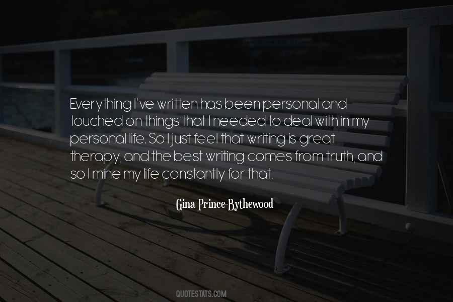 Gina Prince-Bythewood Quotes #1077197