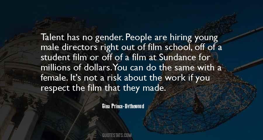 Gina Prince-Bythewood Quotes #1282271