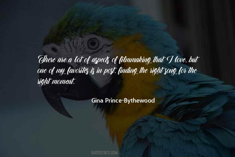 Gina Prince-Bythewood Quotes #1296083