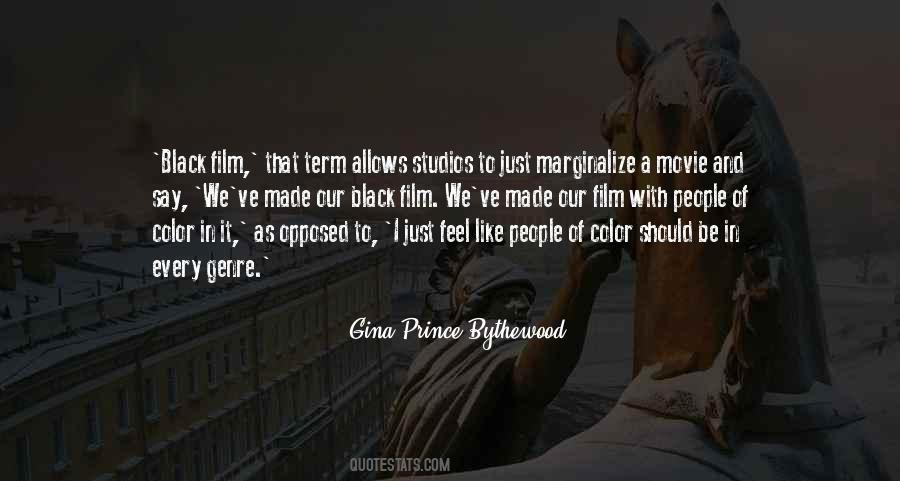 Gina Prince-Bythewood Quotes #136113