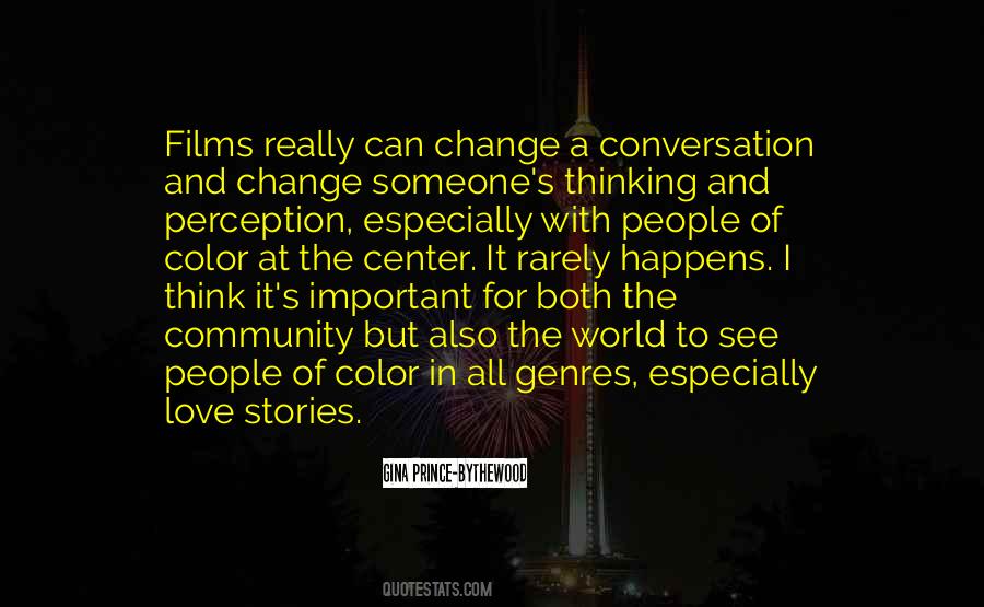 Gina Prince-Bythewood Quotes #149242