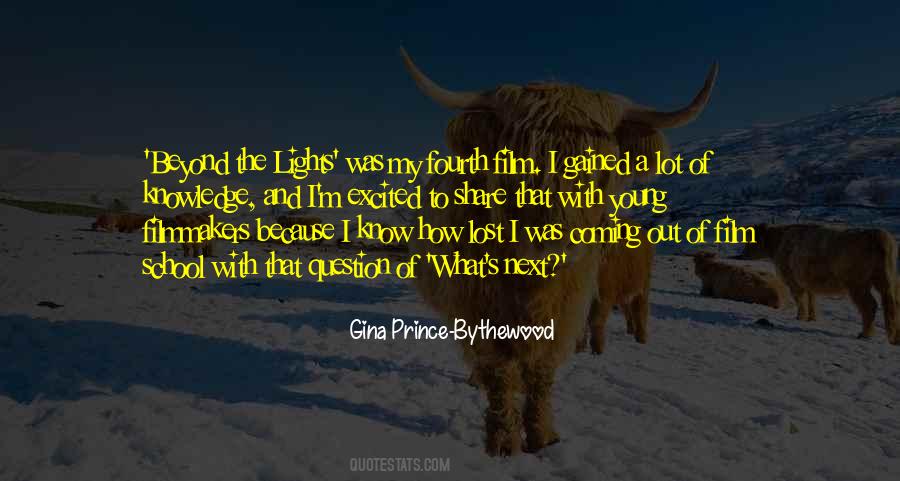 Gina Prince-Bythewood Quotes #1567068