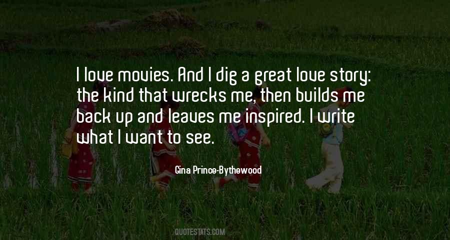 Gina Prince-Bythewood Quotes #249701