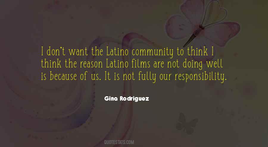 Gina Rodriguez Quotes #18094