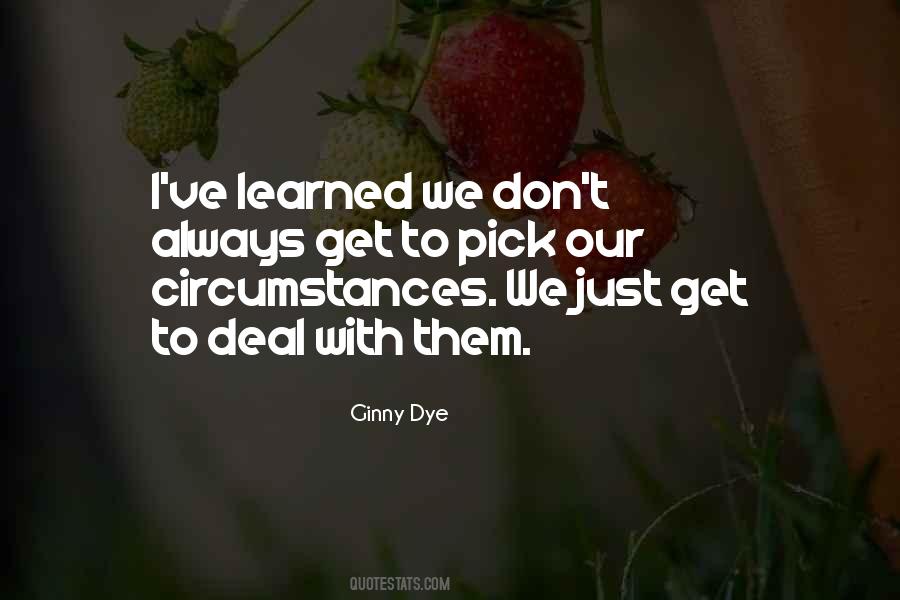 Ginny Dye Quotes #1627526 Ginny Dye Quotes #1627526