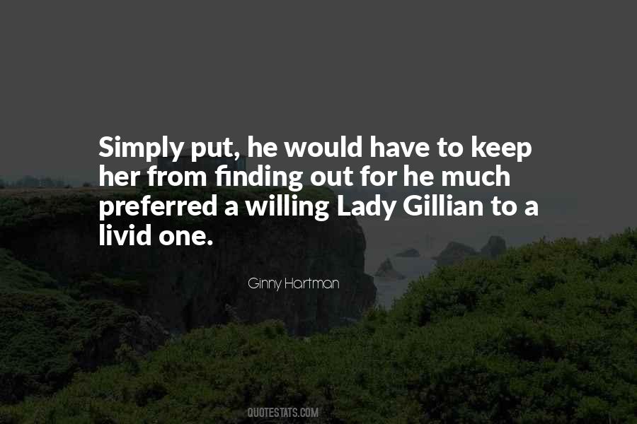 Ginny Hartman Quotes #150751