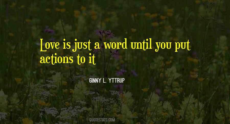 Ginny L. Yttrup Quotes #179051