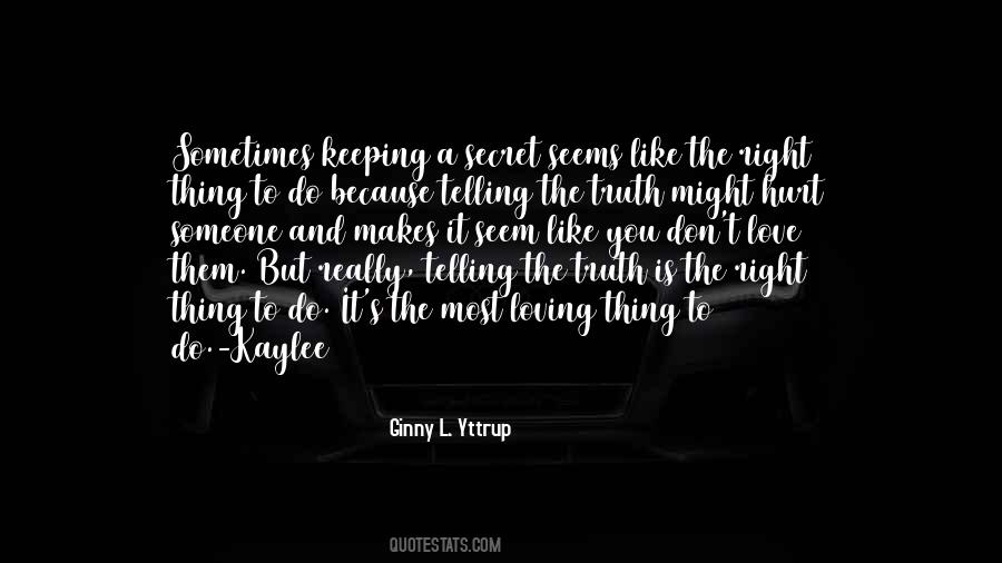 Ginny L. Yttrup Quotes #304652