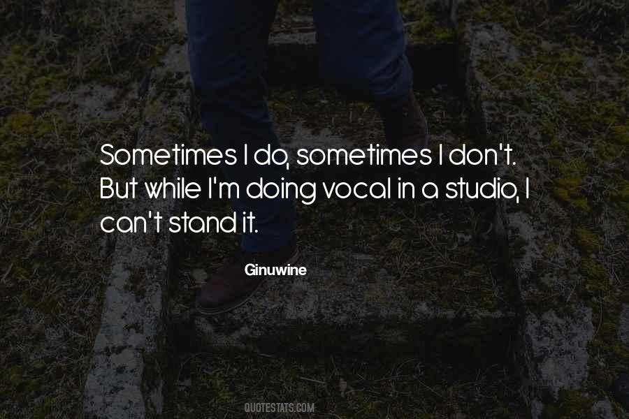 Ginuwine Quotes #608625