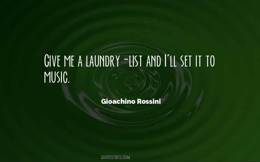 Gioachino Rossini Quotes #199065