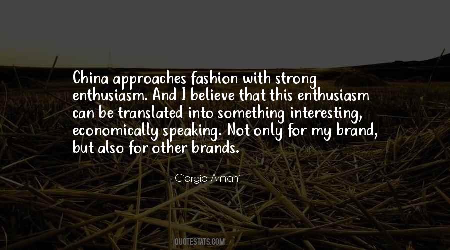 Giorgio Armani Quotes #1612280