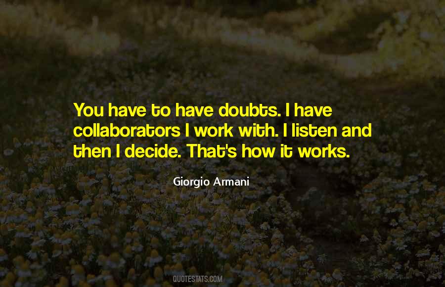 Giorgio Armani Quotes #224071
