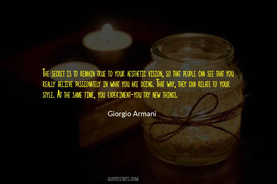Giorgio Armani Quotes #238733
