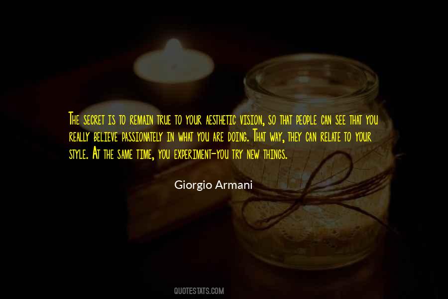 Giorgio Armani Quotes #238733 Giorgio Armani Quotes #238733