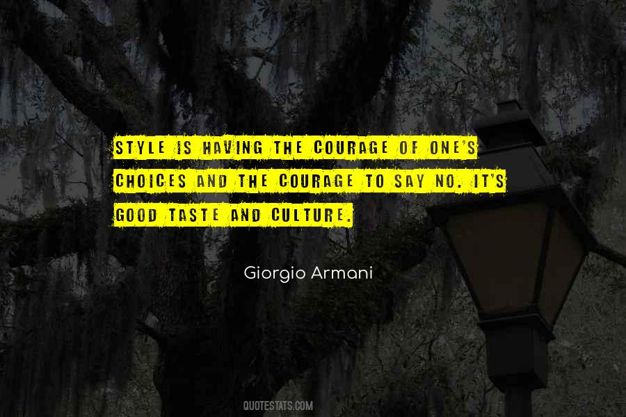 Giorgio Armani Quotes #260699