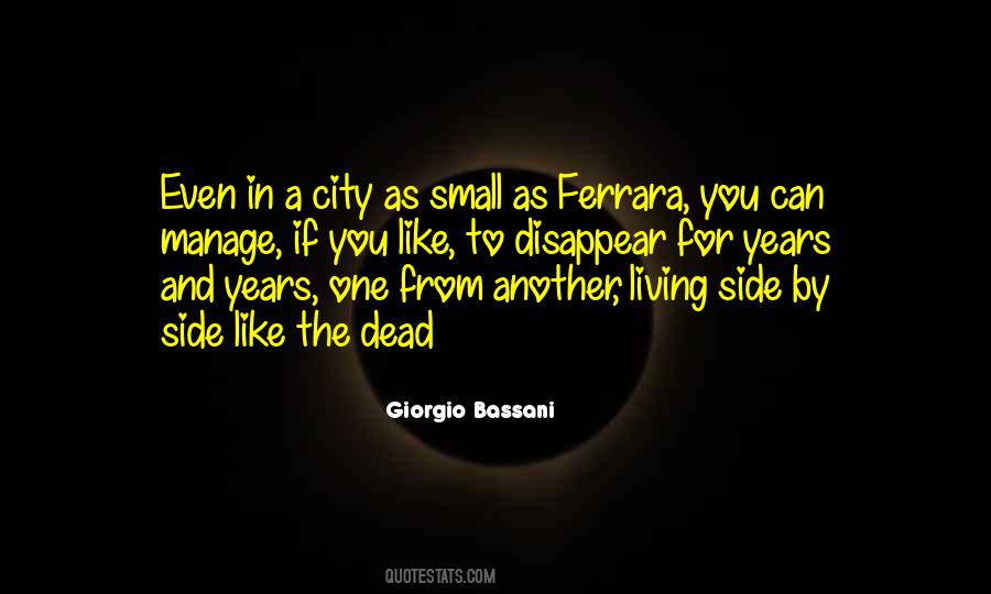 Giorgio Bassani Quotes #224867